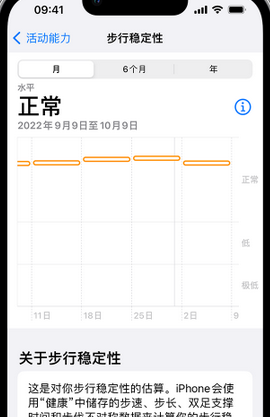 东港iPhone手机维修如何在iPhone开启'步行稳定性通知'